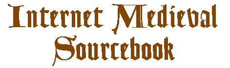 Medieval Sourcebook