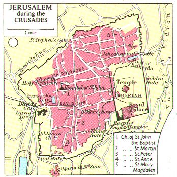Map: Jerusalem