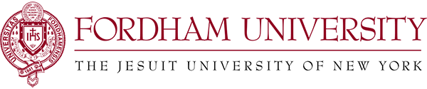 Fordham University Logo with Seal and Tagline