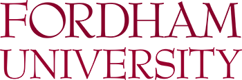 Fordham University Logo with No Seal and No Tagline Stacked