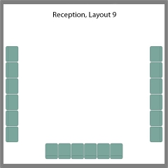 Reception layout