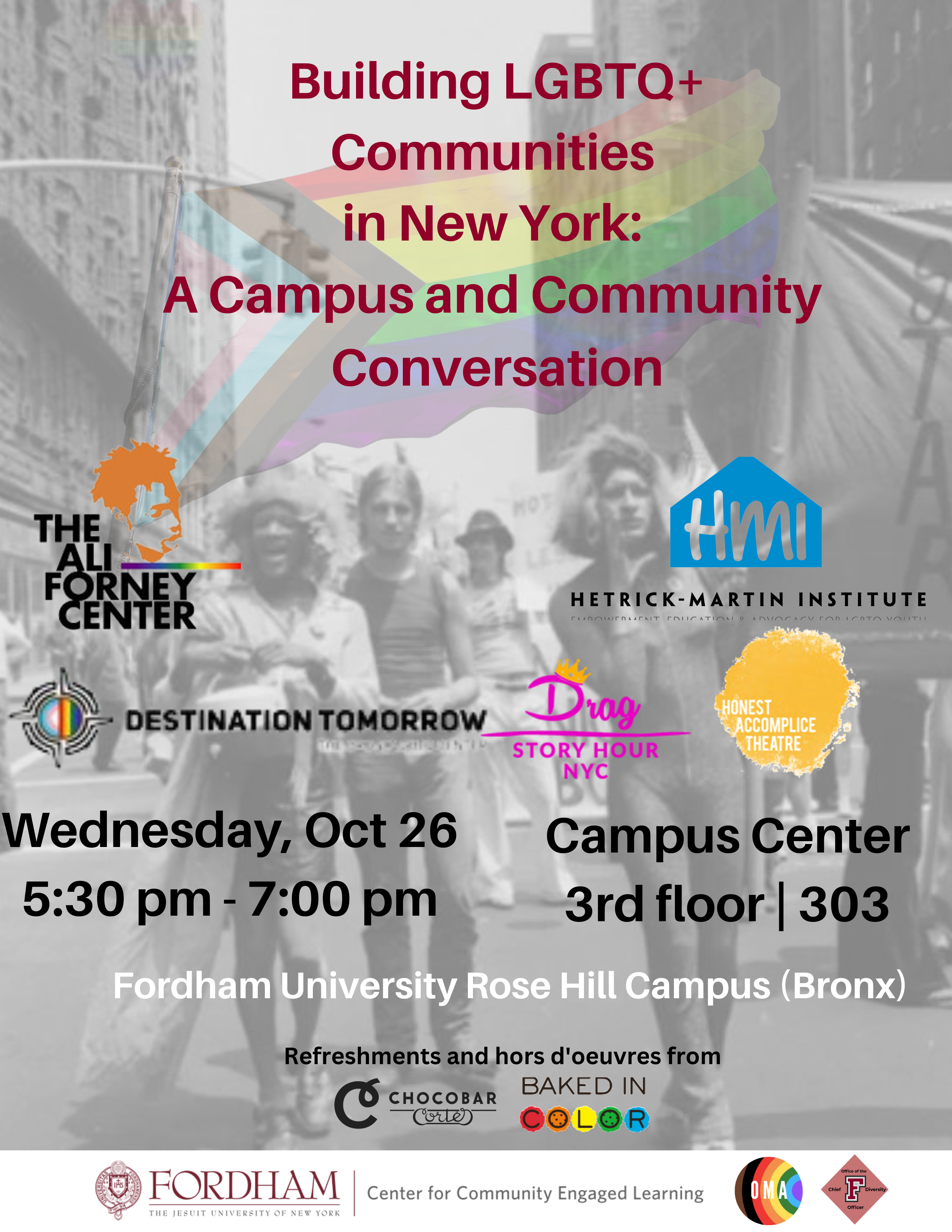 Building LGBTQ+ Communities in New York: A Campus and Community Conversation