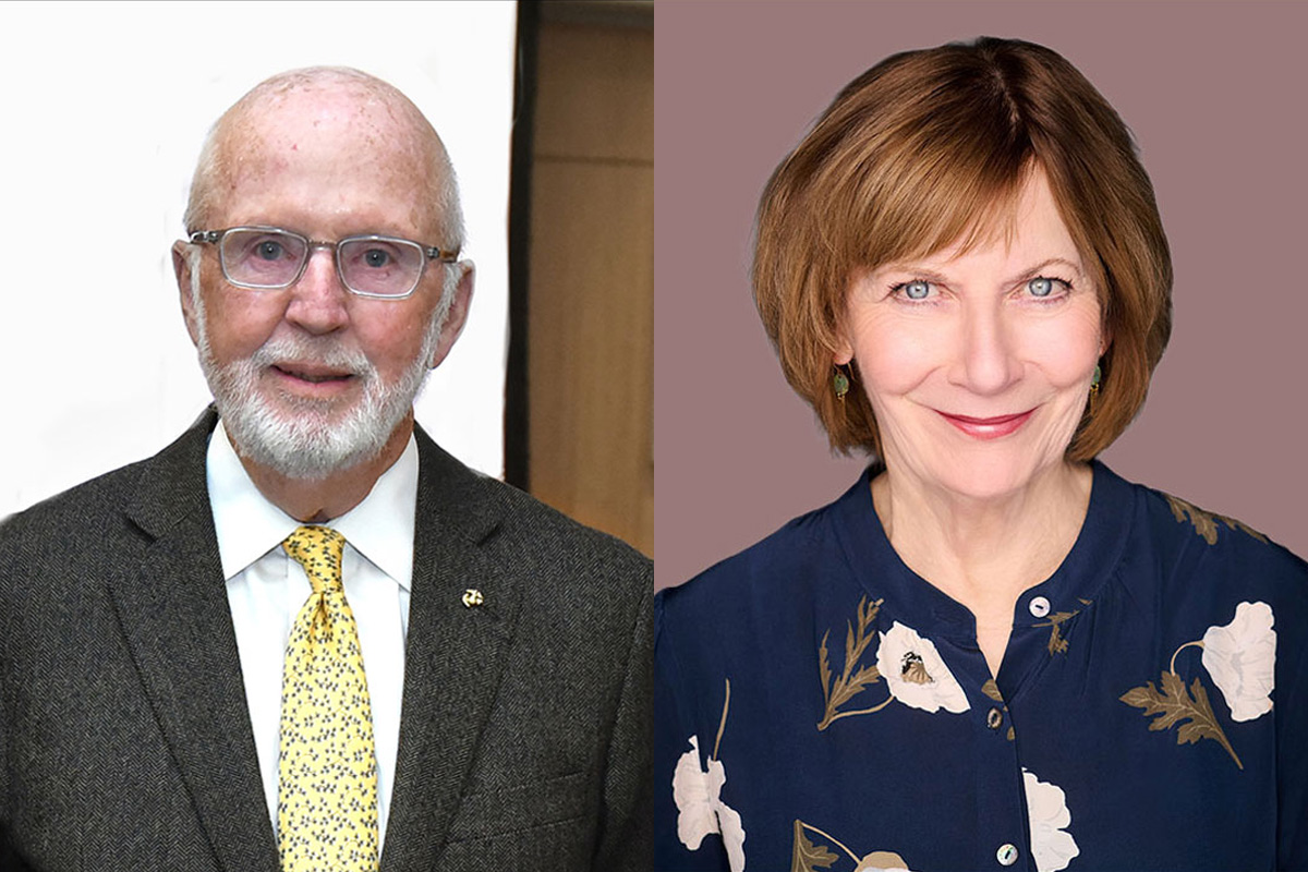 Gerry Byrne and Maureen Corrigan