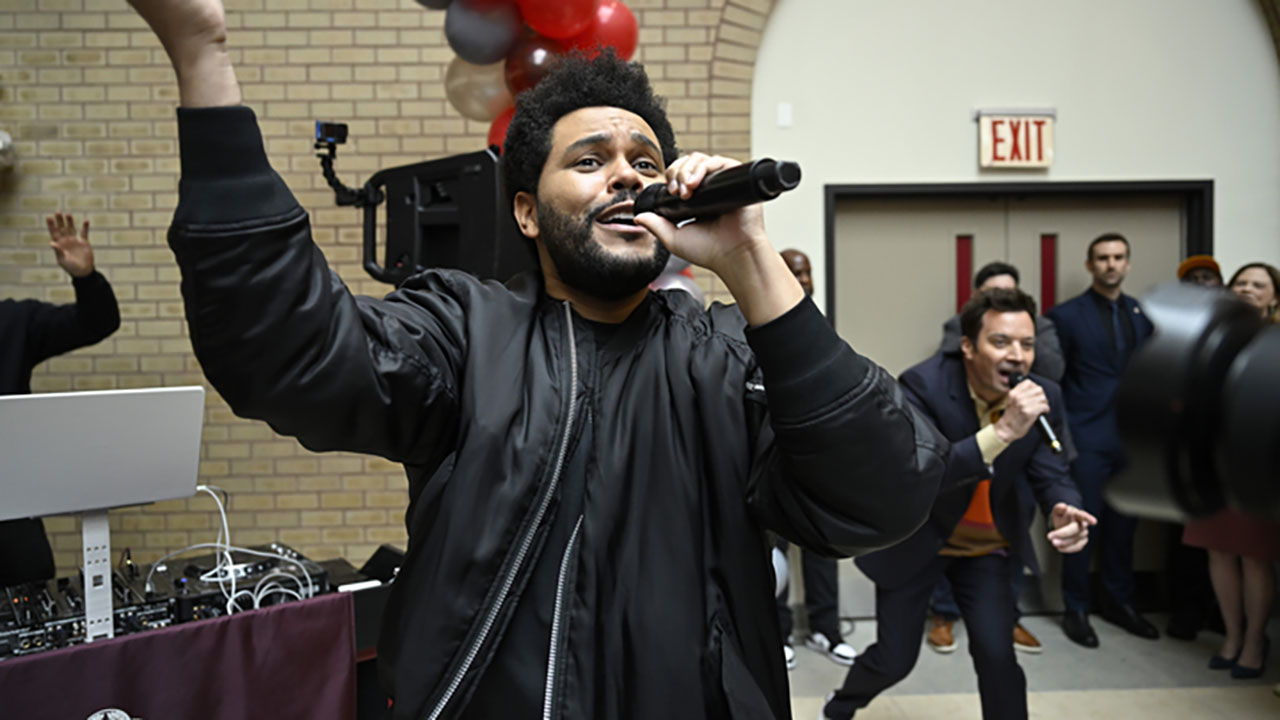 The Weeknd and Jimmy Fallon Perform at FCLC