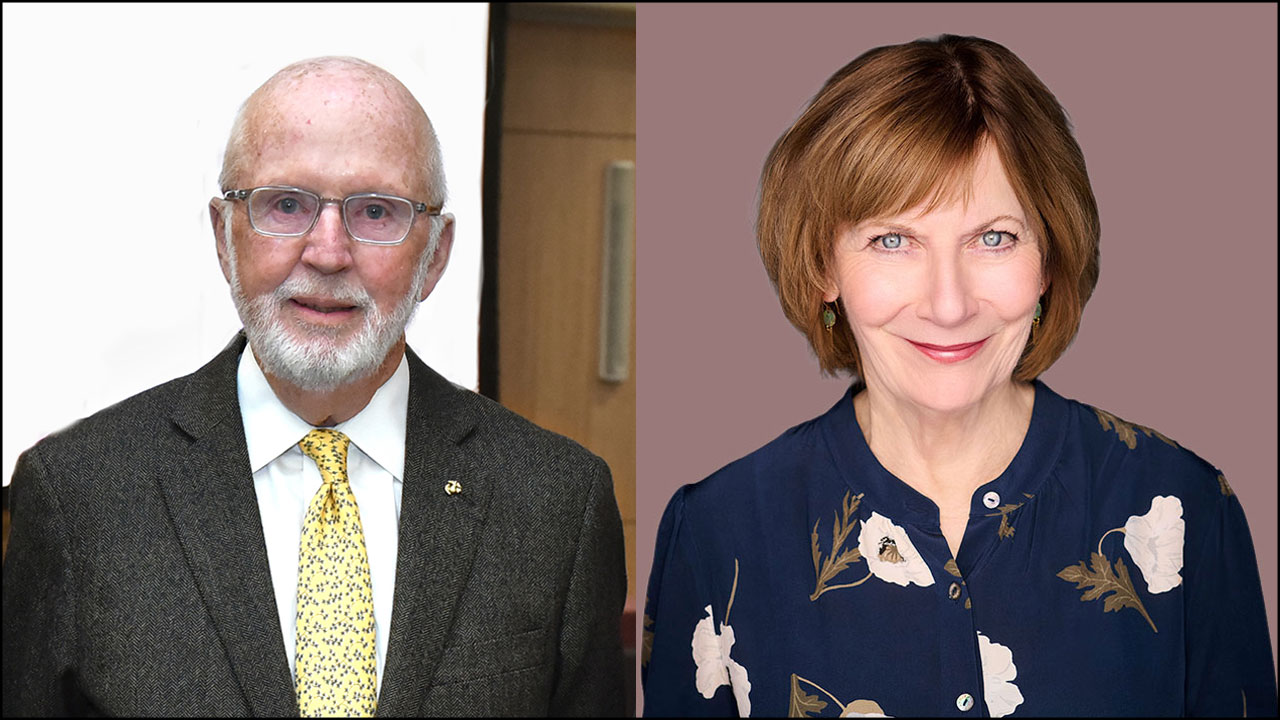 Gerry Byrne and Maureen Corrigan
