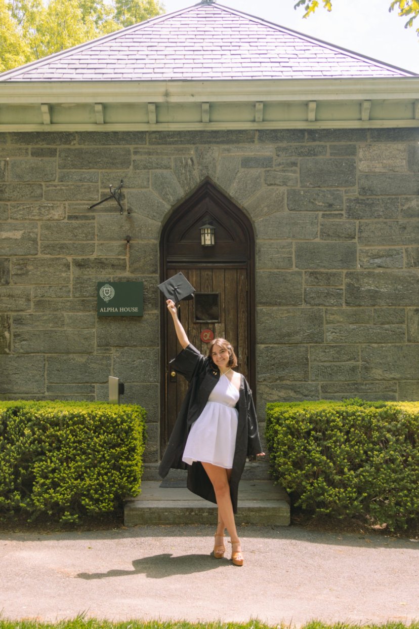 Pilar Valdes graduation photo