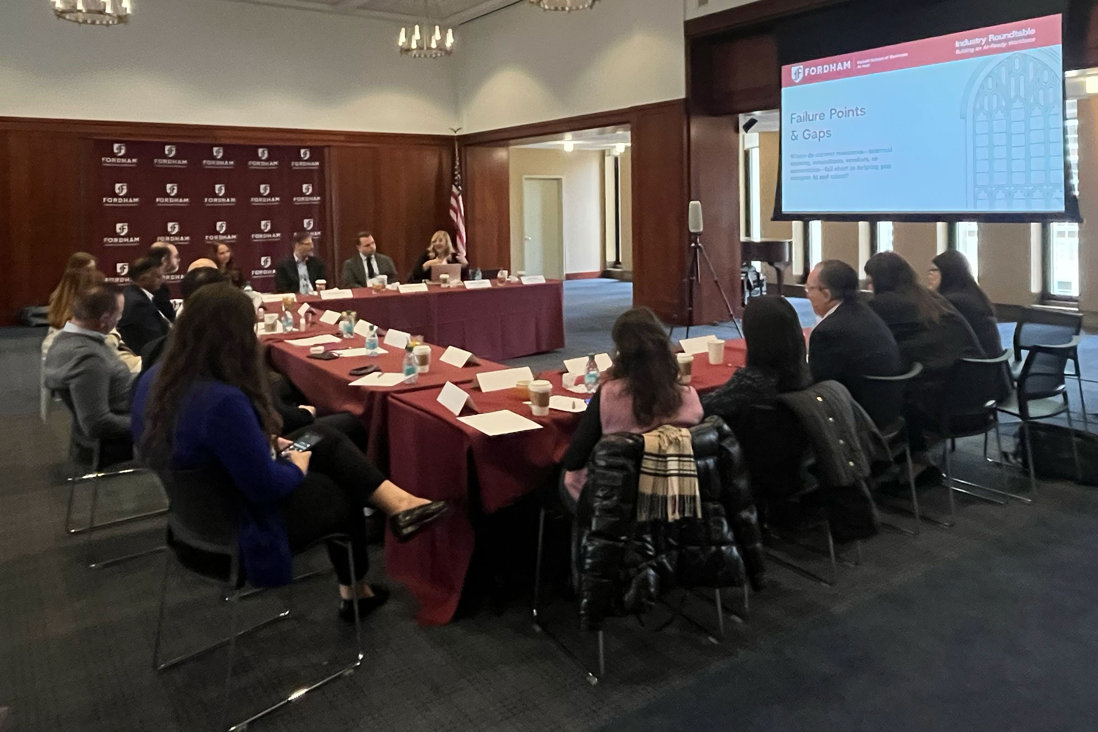 Employers attend roundtable discussion on impact of AI