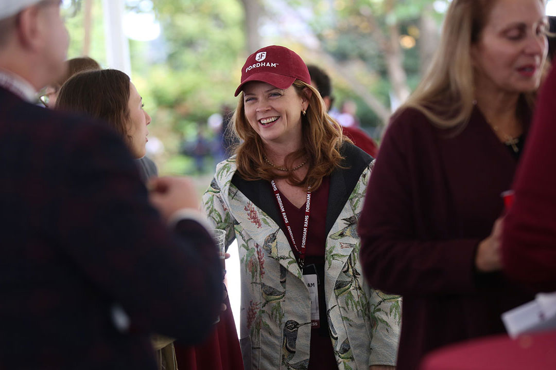 President Tetlow at Fordham's Homecoming