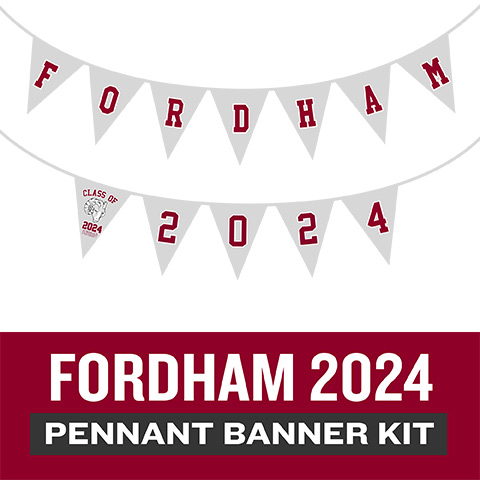 Fordham 2024 Pennant Banner
