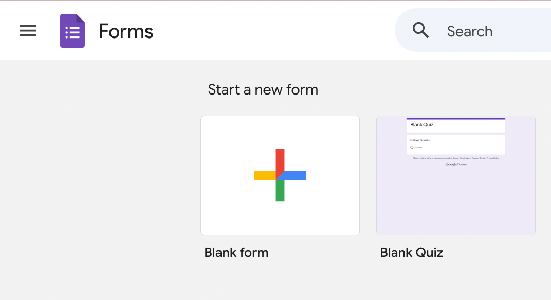 Google Form Tutorial