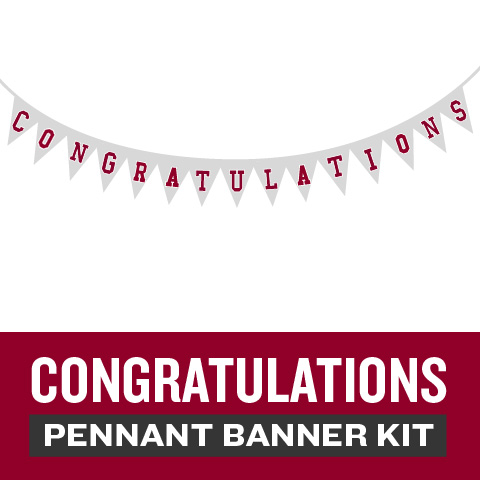 Congratulations Pennant Banner Kit