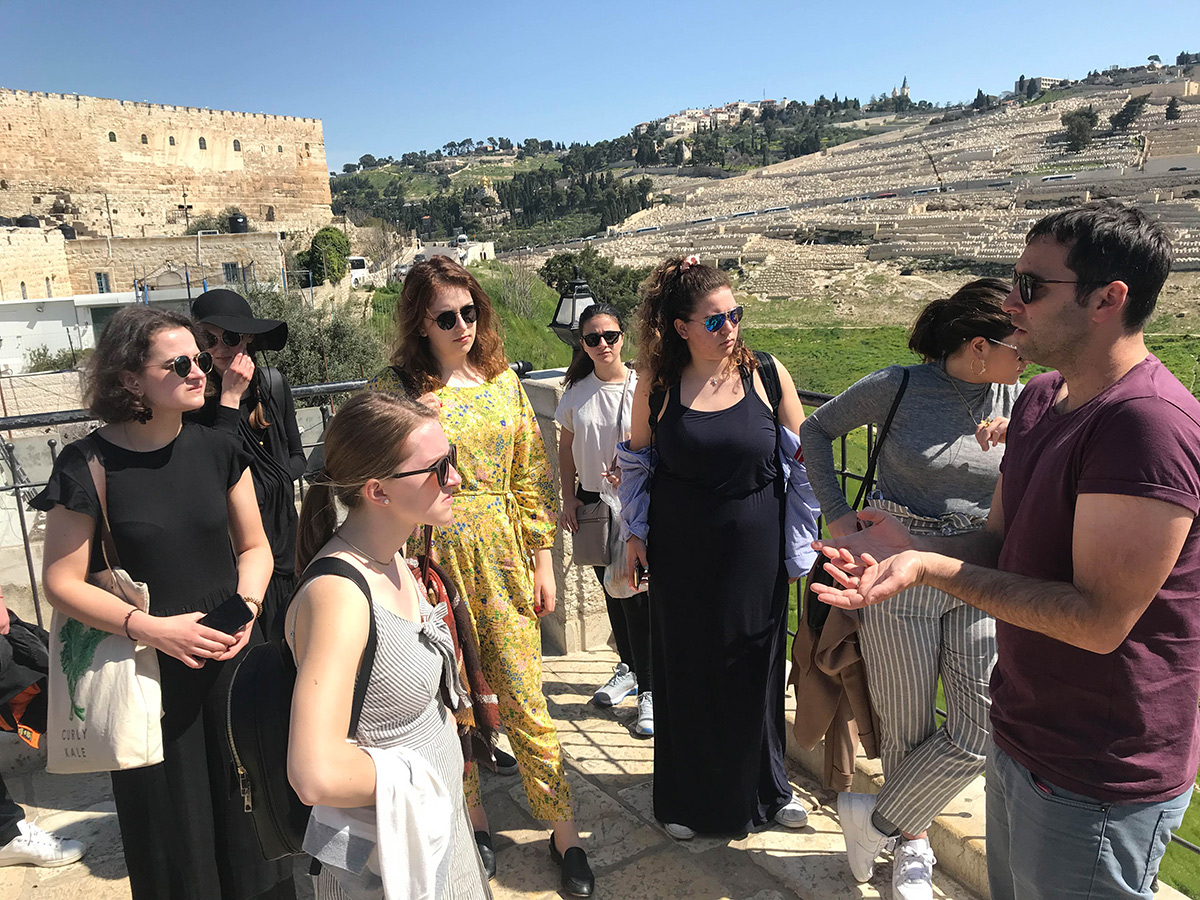 Jewish studies students travel abroad