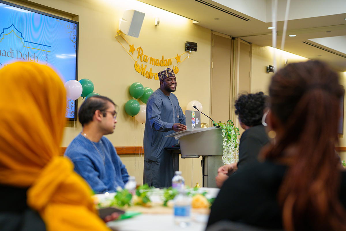 Ramadan celebration on campus