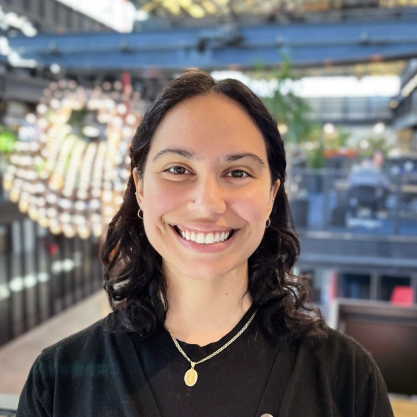 Gabrielle Perez fordham alum and Bronx is Blooming Employee headshot