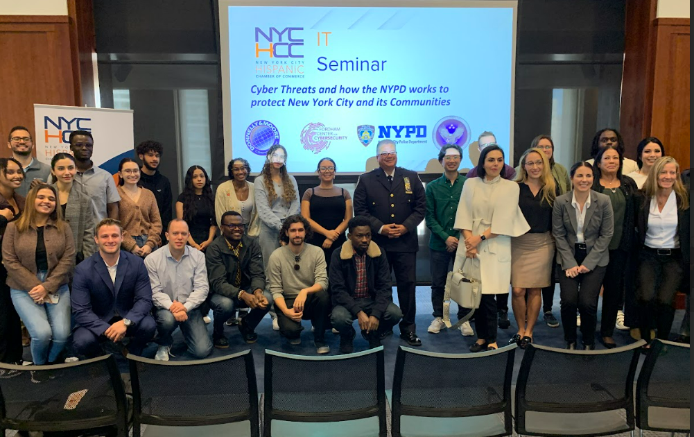 NYC HCC (New York City Hispanic Chamber of Commerce): IT Seminar Group Photo