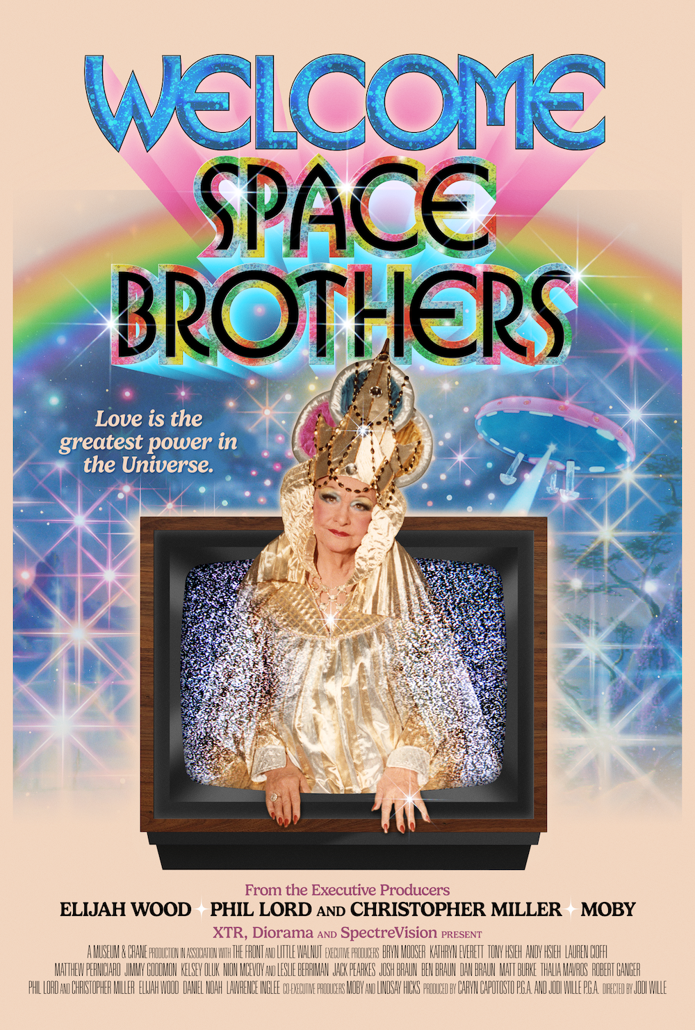 movie poster for Welcome Space Brothers