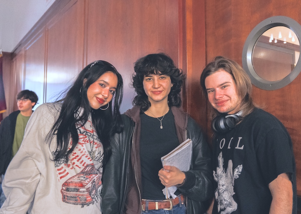 English Students at event