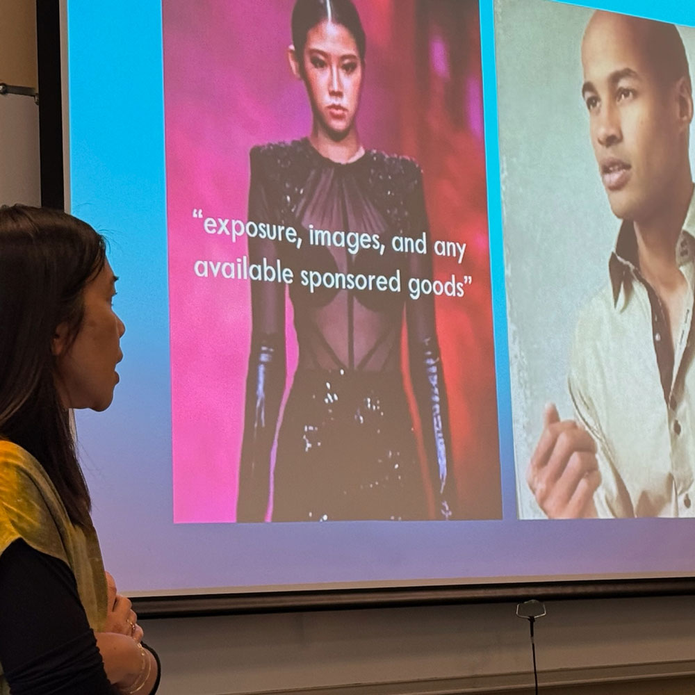 MinhHaPham Fashion Studies lecture