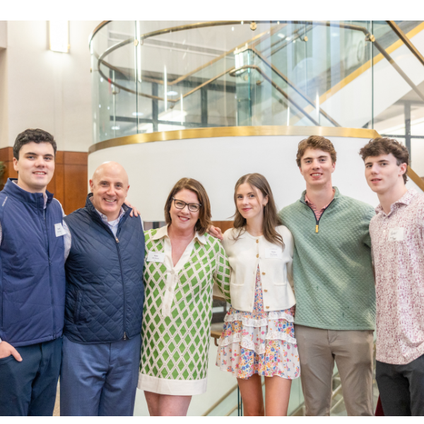 Group photo of Kevin and Kate McShane Family