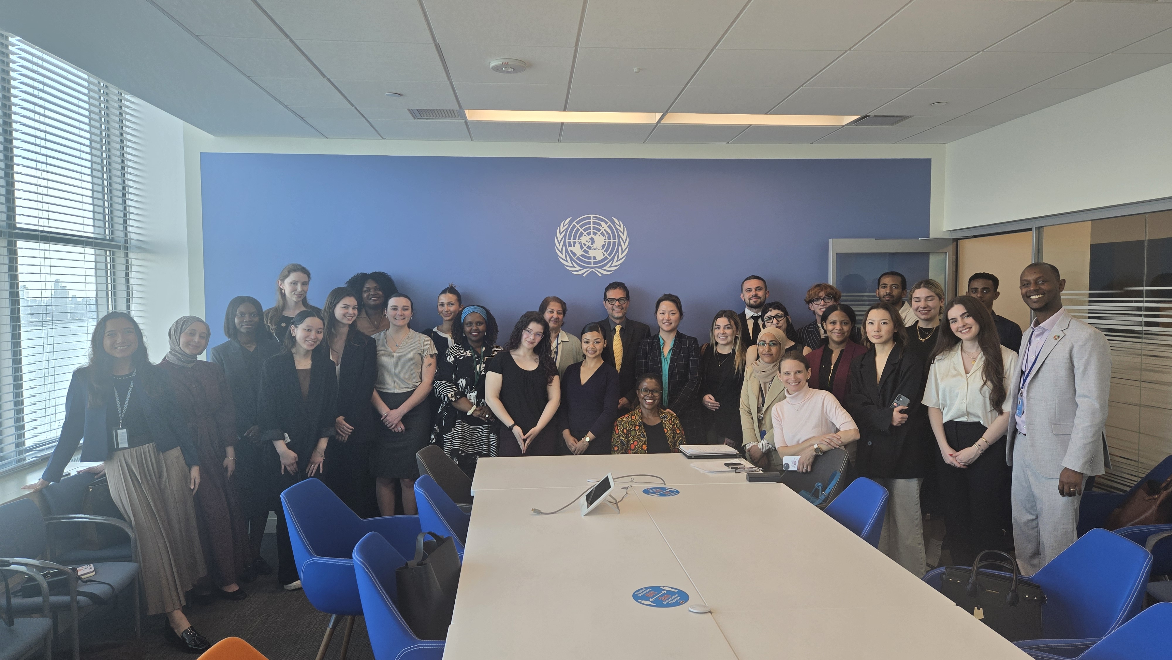 Fordham Humanitarian Studies graduate students visit the UN Secretariat for an exclusive career panel