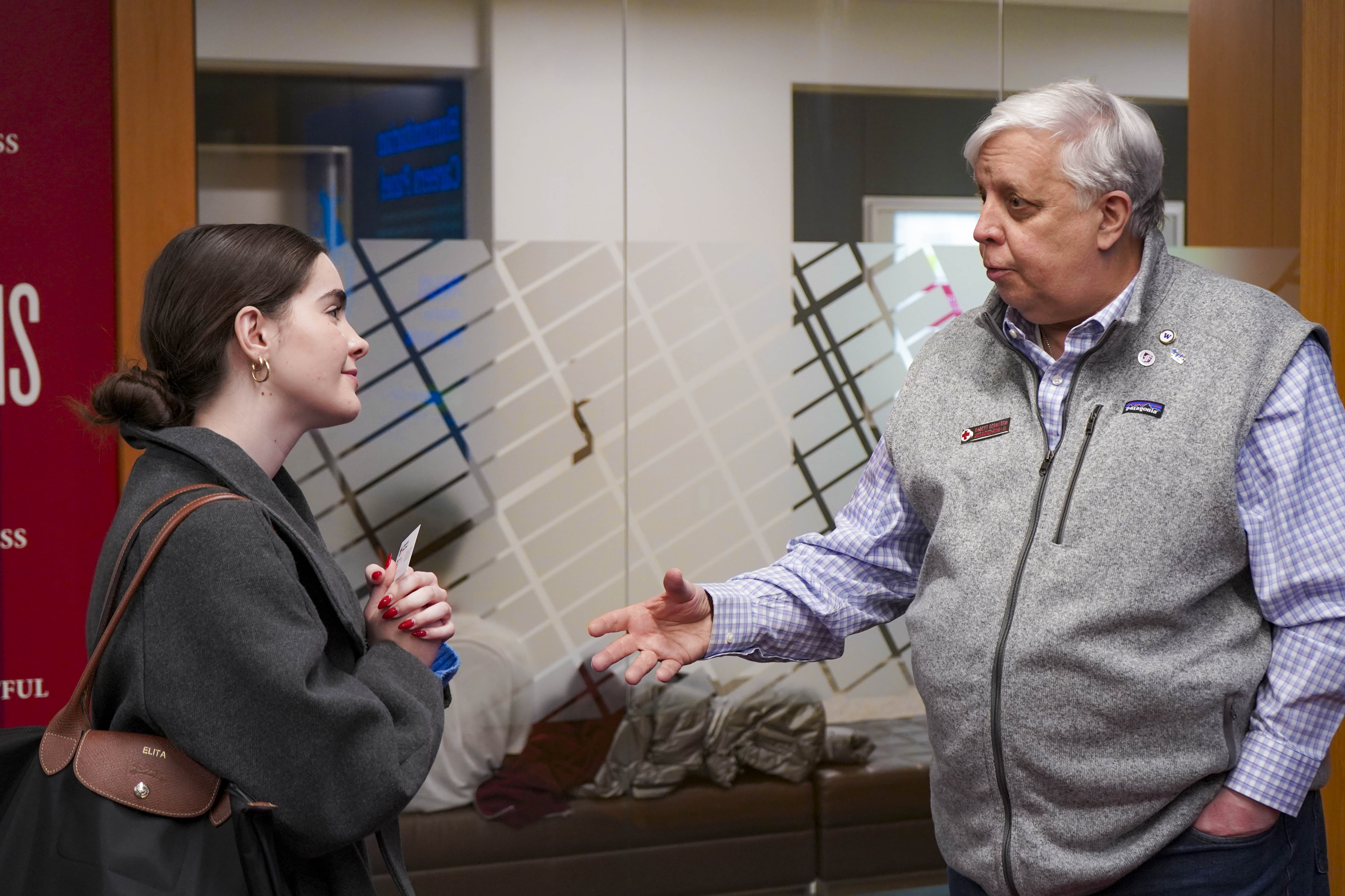 Fordham Career Center and IIHA Career Panel - ARC speaking with current MSHS student