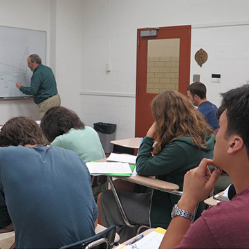 Professor Teaching Graduate Students