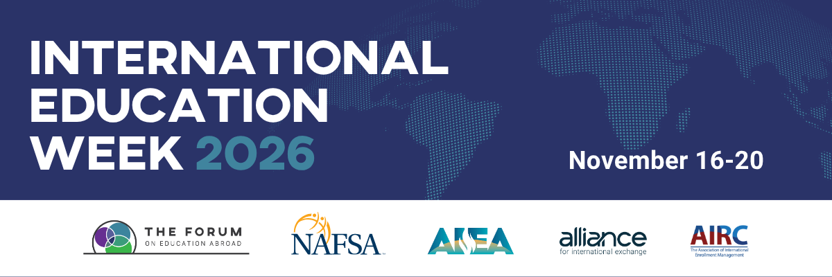 International Education Week Banner
