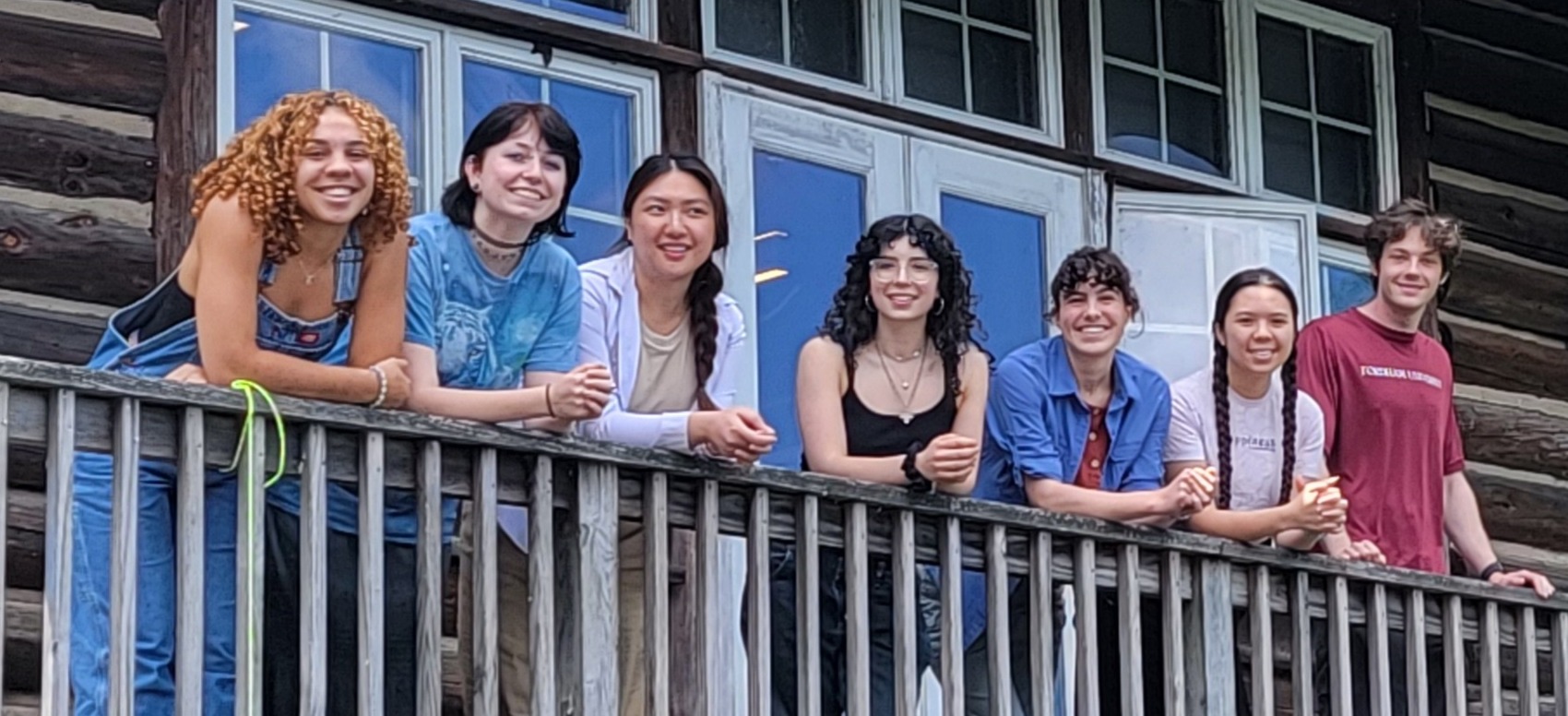 Summer undergraduate researchers at Calder - 2024