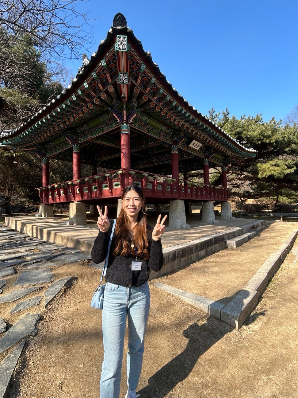 Fordham Fellowship student traveling in Asia