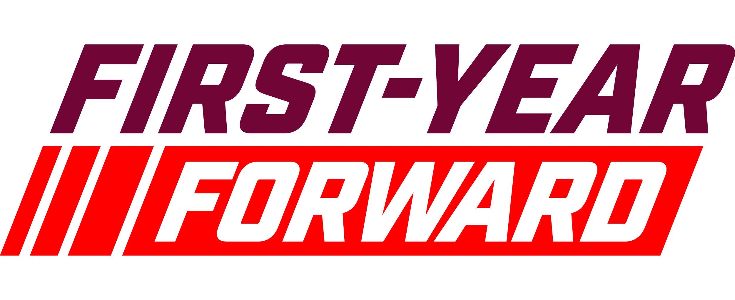 Wordmark for First-Year Forward initiative