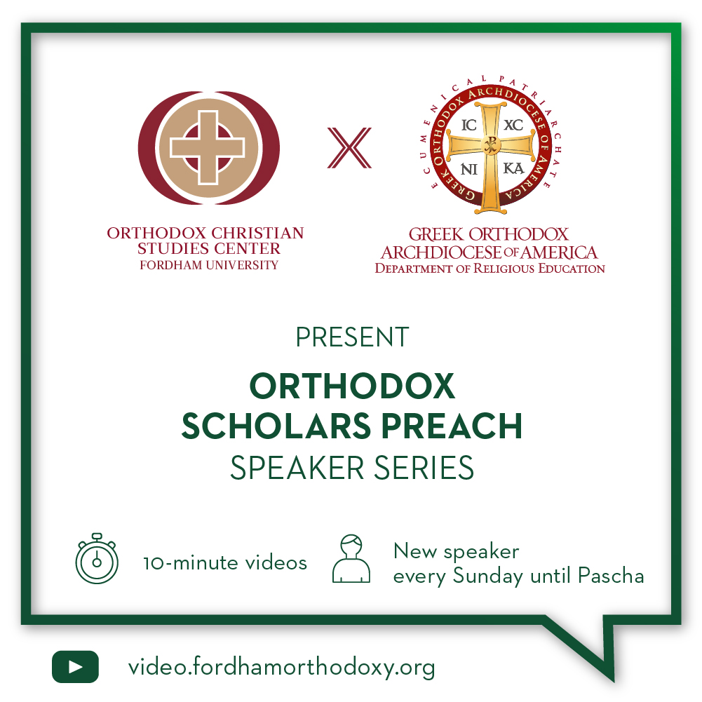 Orthodox Scholars Preach Series