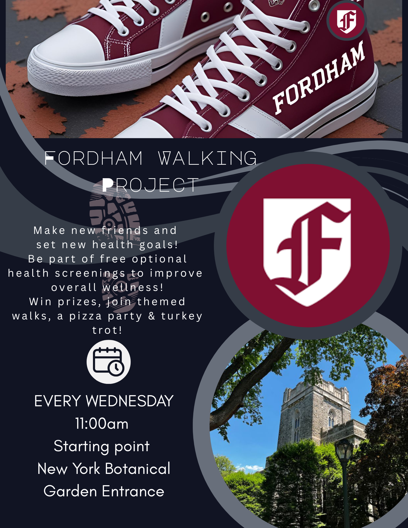 Rose Hill Walking Group flyer