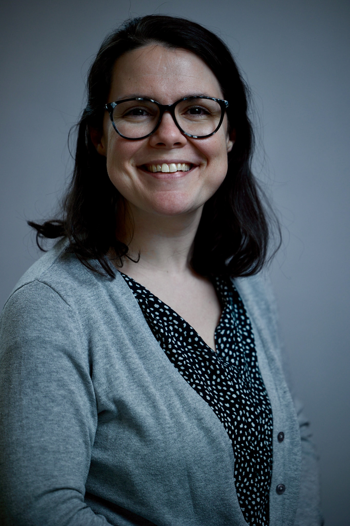 A photo of Gabrielle (Gabby) Bibeau, a doctoral student in the historical theology track in the Theology Department at Fordham University