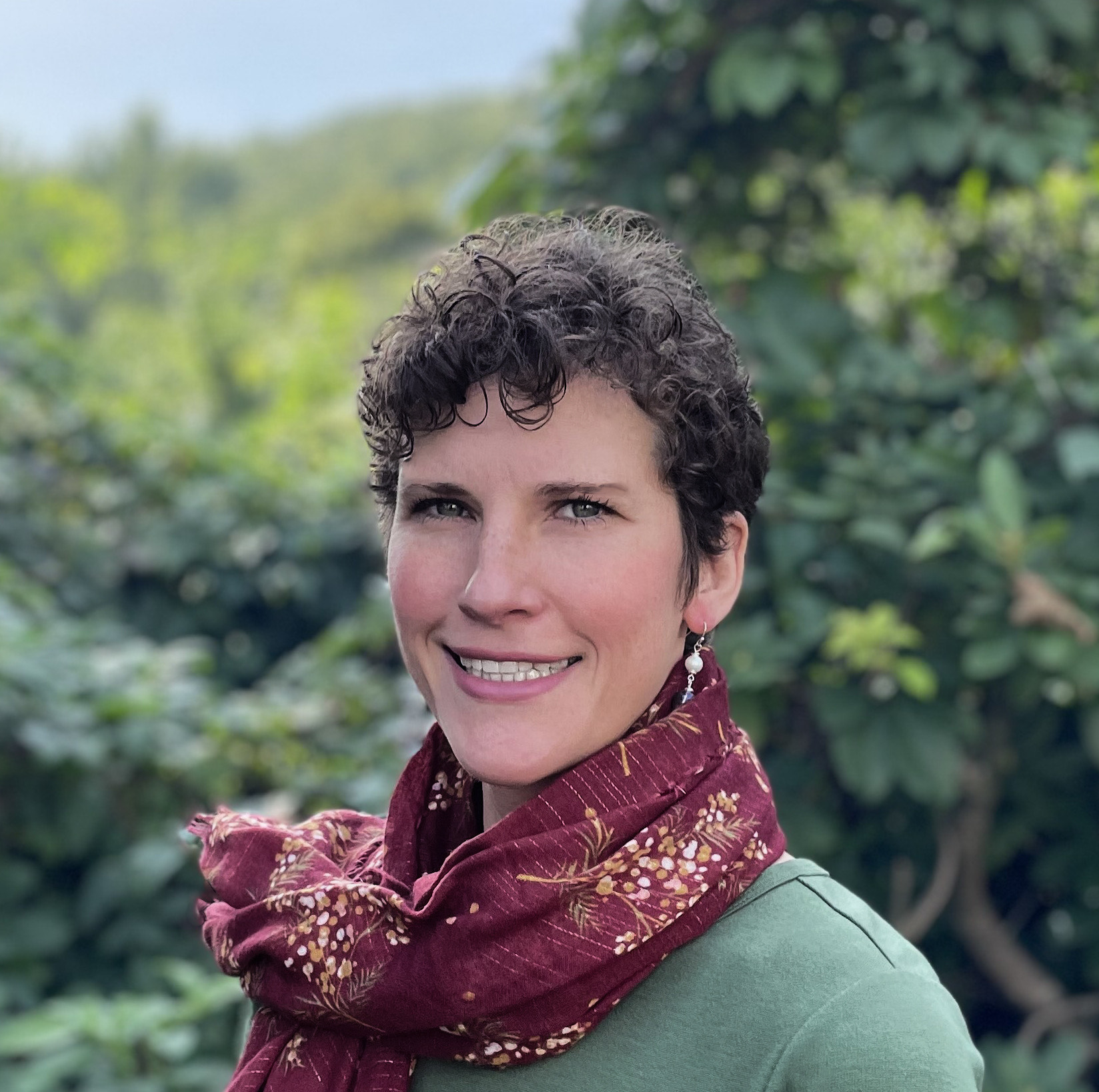 A photo of Claire Koen, a Franciscan priest and a doctoral student in the ancient Christianity track in the Theology Department at Fordham University