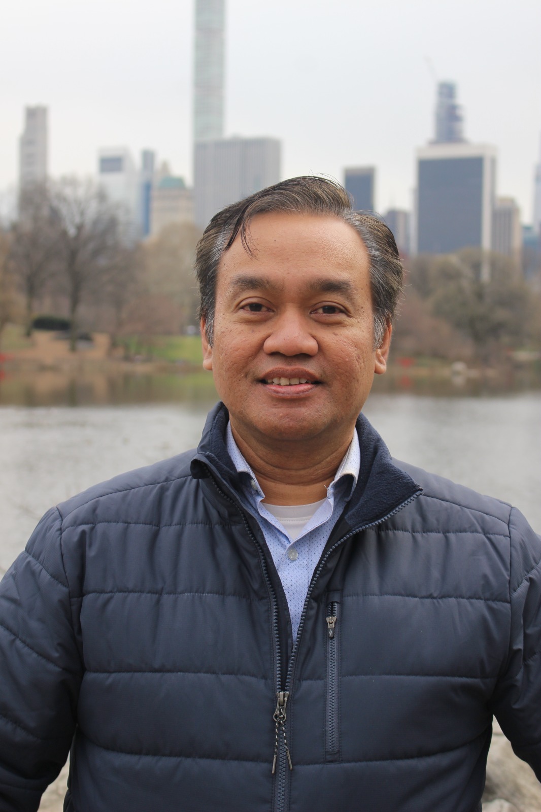 A photo of Nindyo Sasongko, a doctoral student in the systematic theology track in the Theology Department at Fordham University