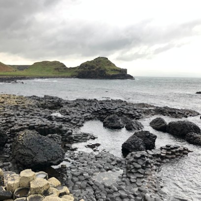 Coastal photo in Dublin on a cloudy day
