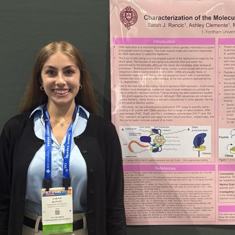 Sarah Rancic and her research