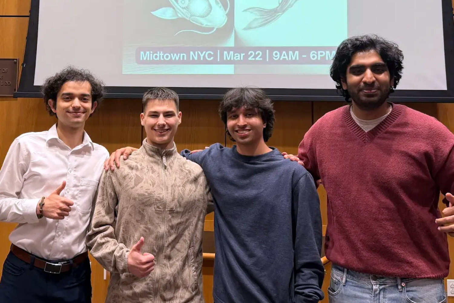 Back-to-Back Hackathon Champions