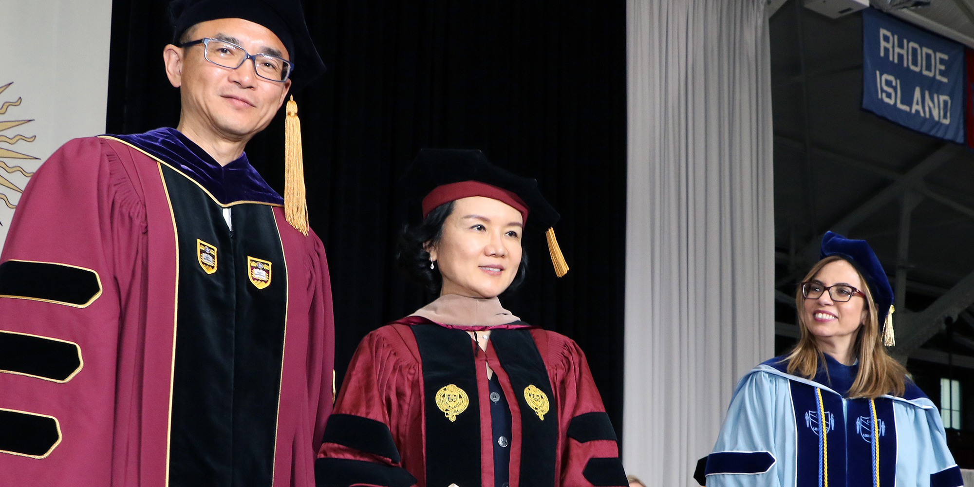 Doctoral Student Receiving Degree