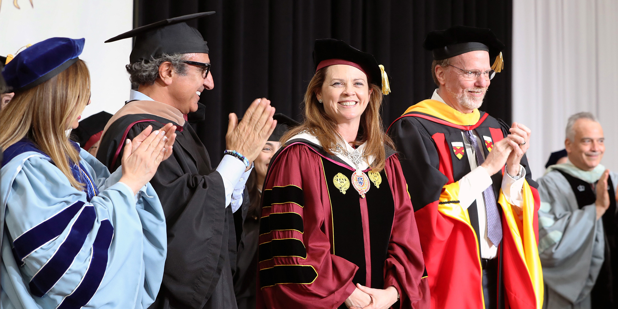 Fordham President Tania Telow at Graduate Diploma Ceremony