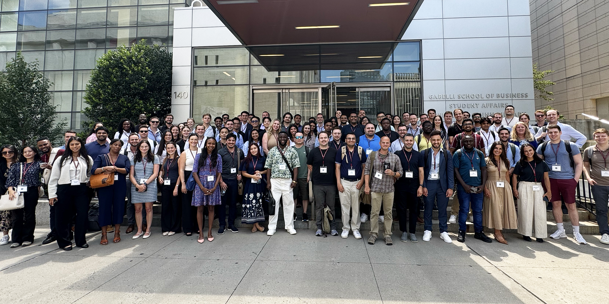 Full-time MBA Students During Orientation