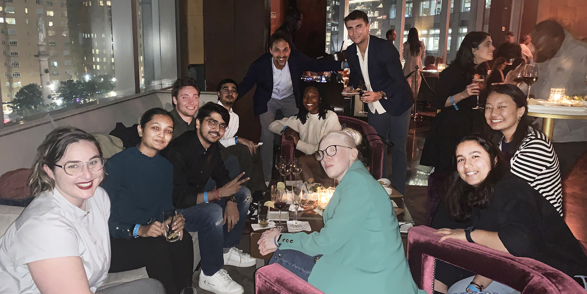 Management Students Socializing