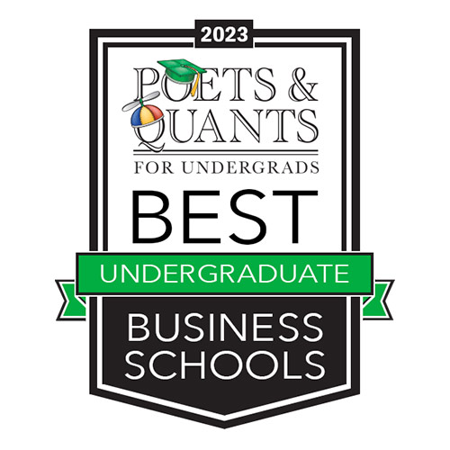 2023 Poets&Quants Best Undergraduate Business School Logo