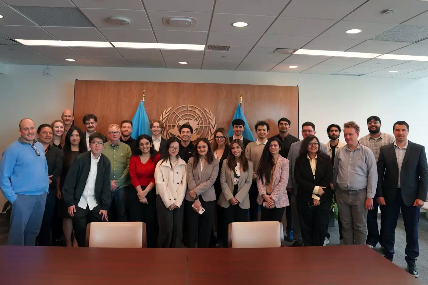 Gabelli Students Present Agentic AI Solutions at UN Headquarters