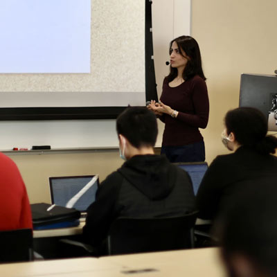 Hoori Rafieian Teaching Students