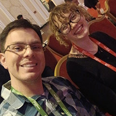 Fawzy Ali and Lee Marais at the Fierce Biotech Congress Conference