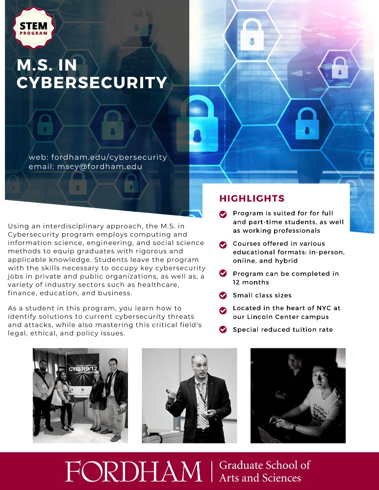 MS in Cybersecuity Flyer Image 1000