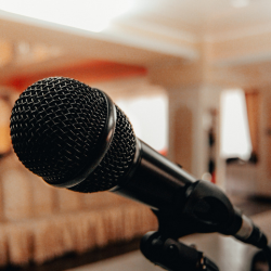 a microphone