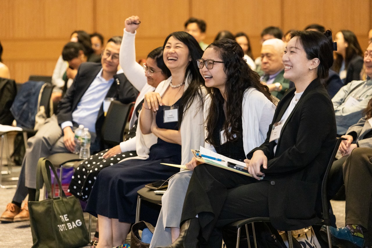Group of students sitting in chairs