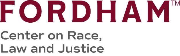 Fordham Law CRLJ Logo Maroon Gray